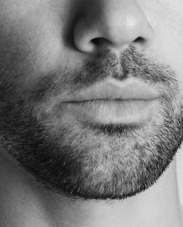 Homme • Injection • Rides du fumeur